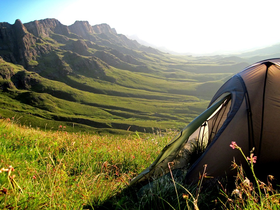 Hiking in South Africa in the Drakensberg